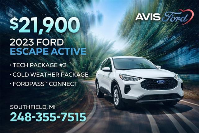 used 2023 Ford Escape car, priced at $21,900