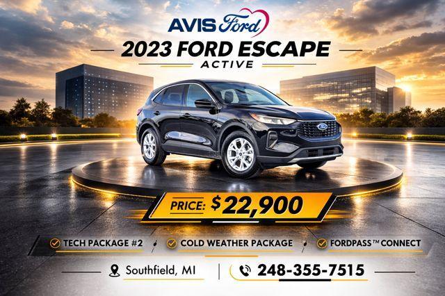 used 2023 Ford Escape car, priced at $22,900