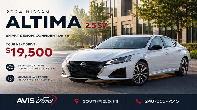 used 2024 Nissan Altima car, priced at $19,814
