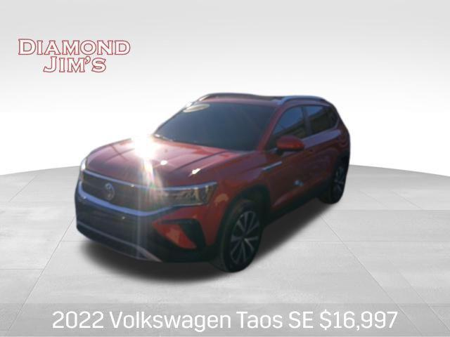 used 2022 Volkswagen Taos car, priced at $16,997