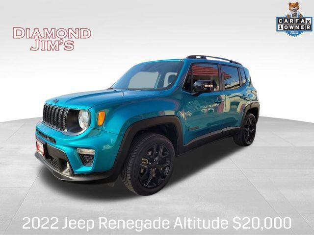 used 2022 Jeep Renegade car, priced at $20,000