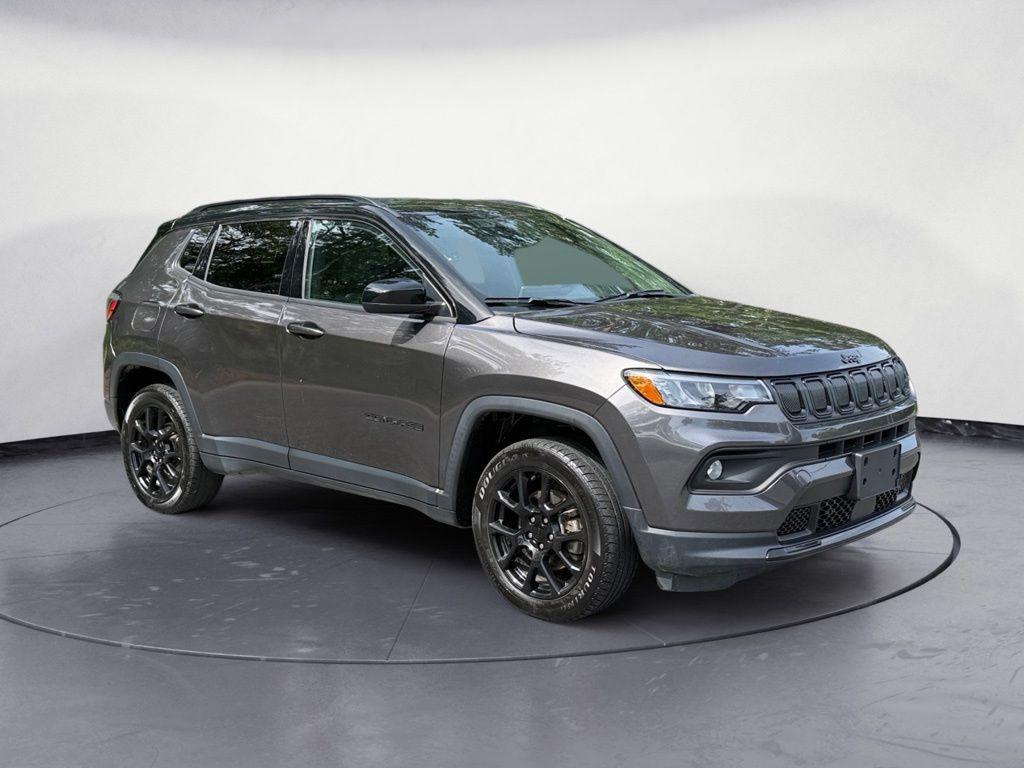 used 2022 Jeep Compass car, priced at $23,500