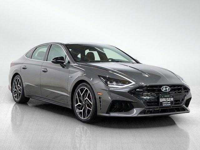used 2022 Hyundai Sonata car, priced at $18,348