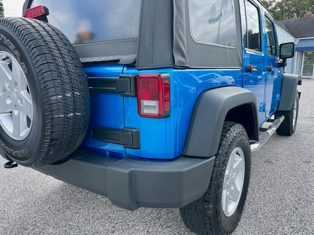used 2016 Jeep Wrangler Unlimited car, priced at $16,999