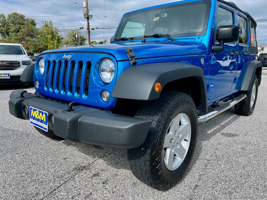 used 2016 Jeep Wrangler Unlimited car, priced at $16,999
