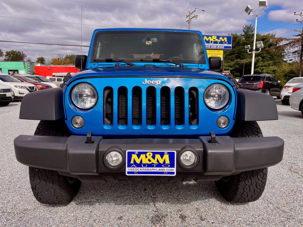 used 2016 Jeep Wrangler Unlimited car, priced at $16,999