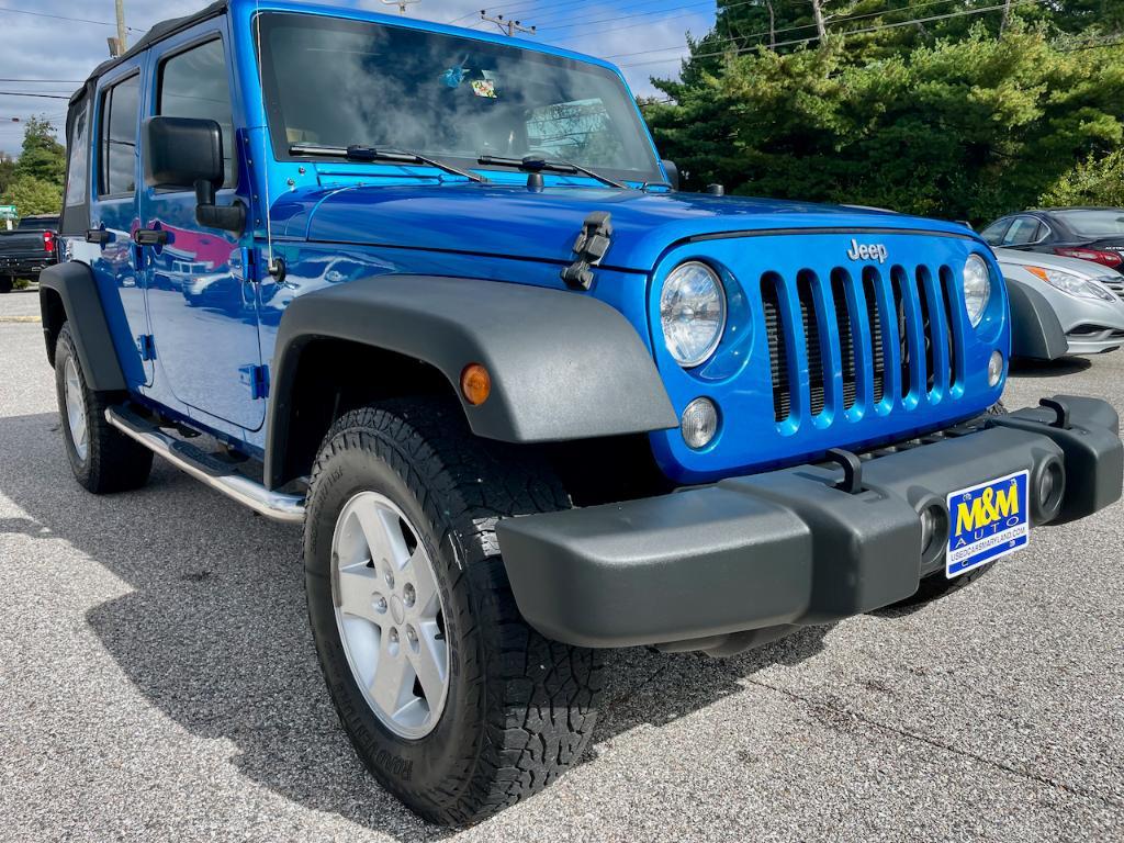 used 2016 Jeep Wrangler Unlimited car, priced at $16,999