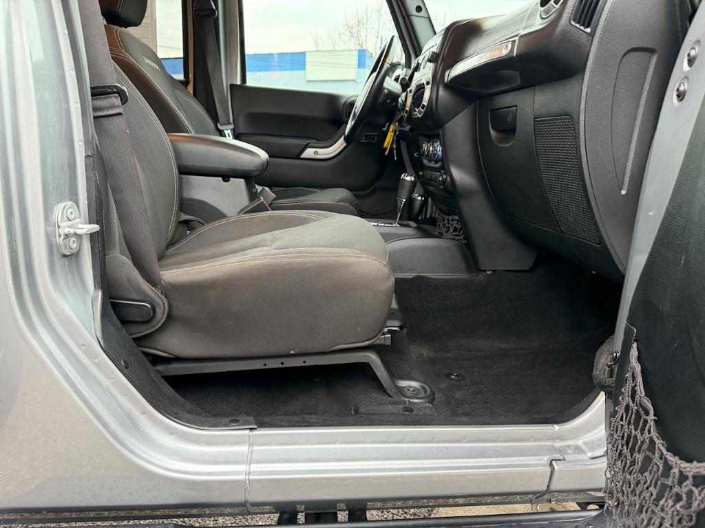 used 2017 Jeep Wrangler Unlimited car, priced at $18,999