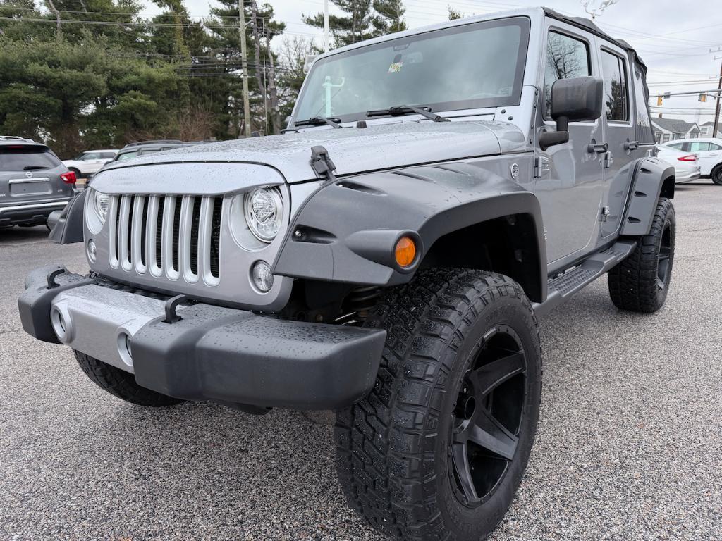 used 2017 Jeep Wrangler Unlimited car, priced at $18,999