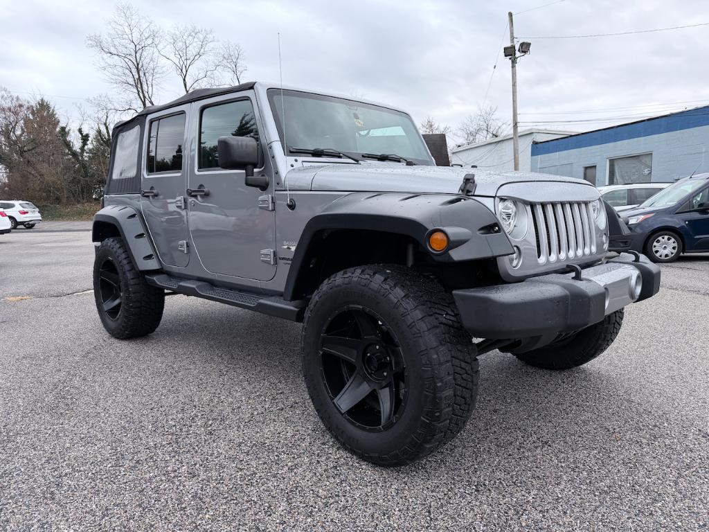 used 2017 Jeep Wrangler Unlimited car, priced at $18,999