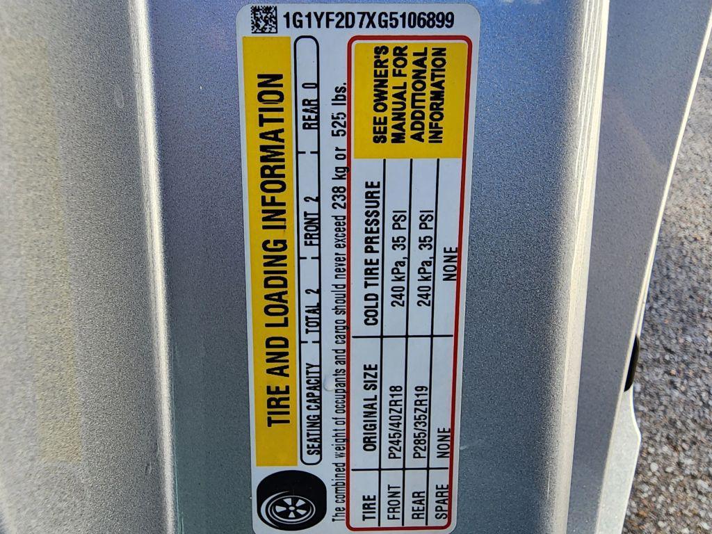 used 2016 Chevrolet Corvette car, priced at $39,900