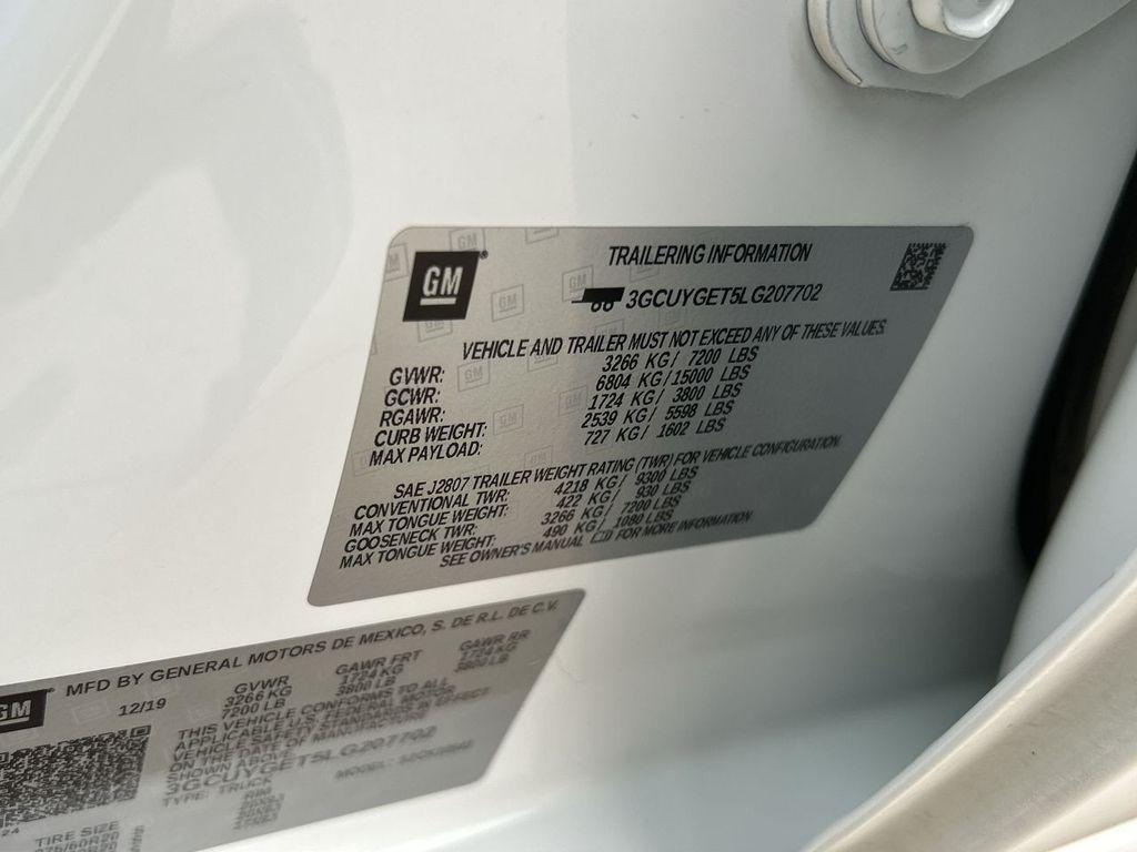 used 2020 Chevrolet Silverado 1500 car, priced at $36,598