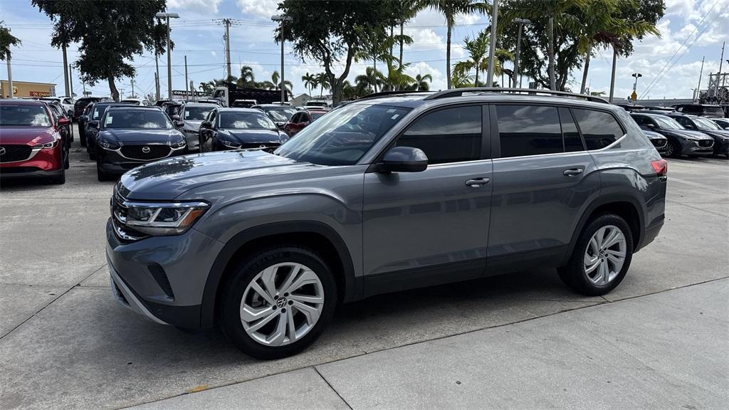 used 2022 Volkswagen Atlas car, priced at $19,896