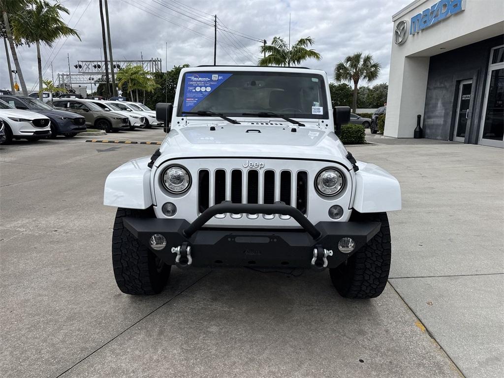 used 2017 Jeep Wrangler Unlimited car, priced at $15,999