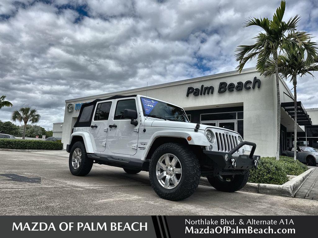 used 2017 Jeep Wrangler Unlimited car, priced at $15,500