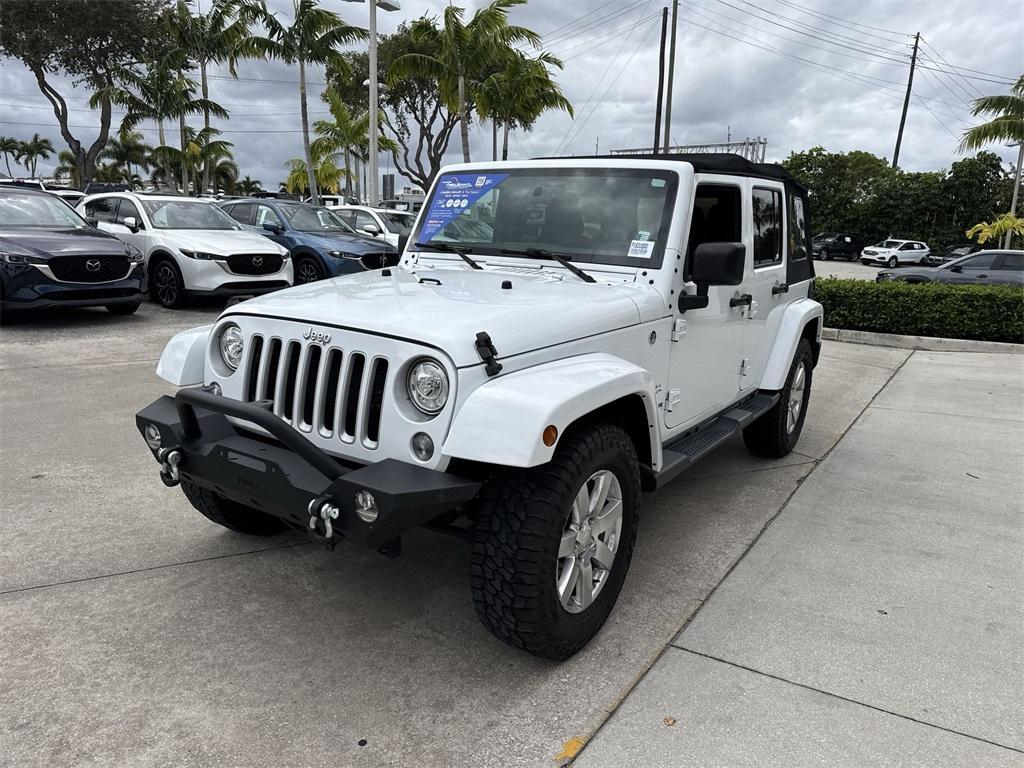 used 2017 Jeep Wrangler Unlimited car, priced at $15,999
