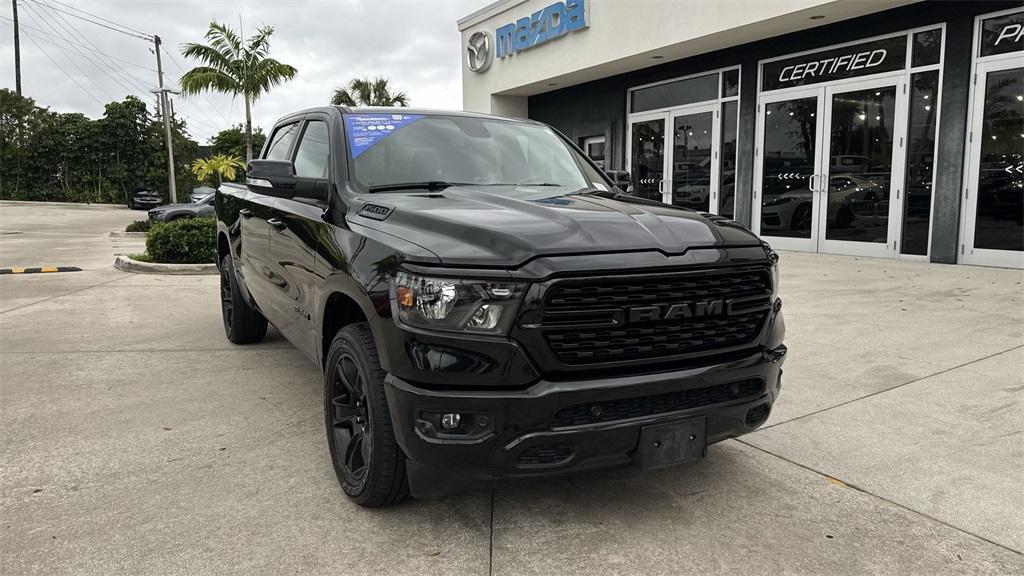 used 2022 Ram 1500 car, priced at $27,589