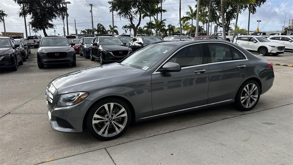 used 2018 Mercedes-Benz C-Class car, priced at $12,754