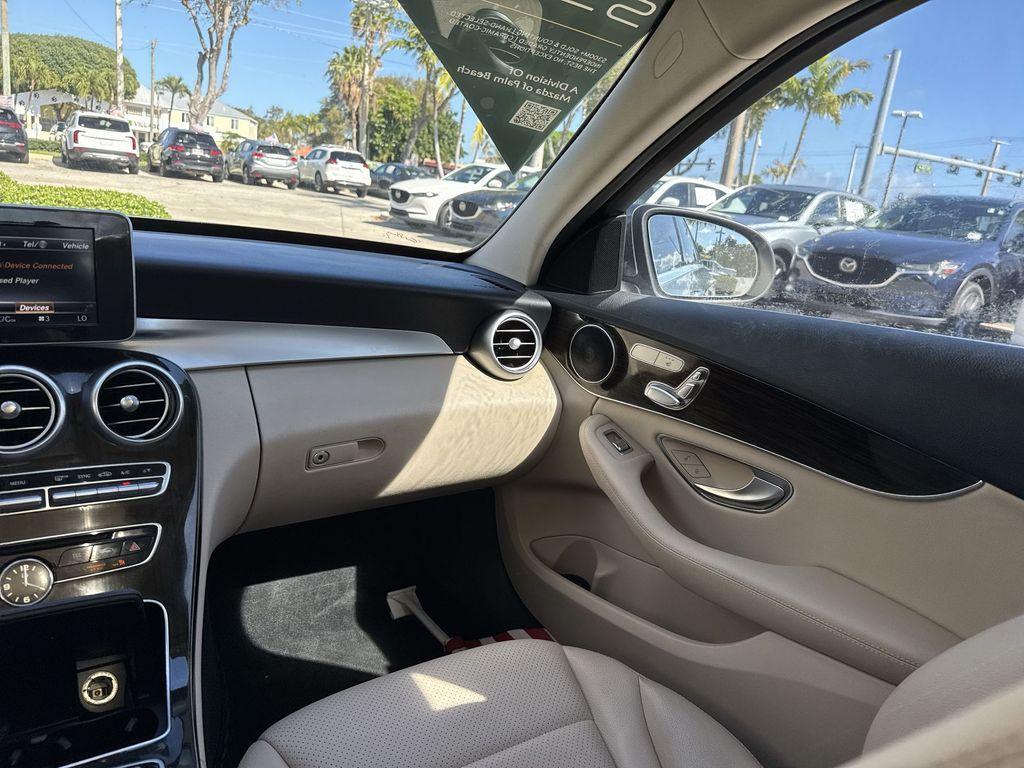 used 2018 Mercedes-Benz C-Class car, priced at $11,999