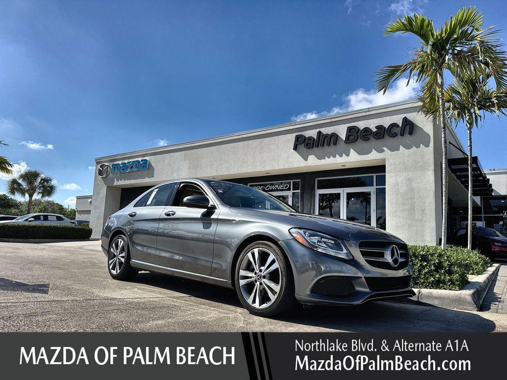 used 2018 Mercedes-Benz C-Class car, priced at $11,999