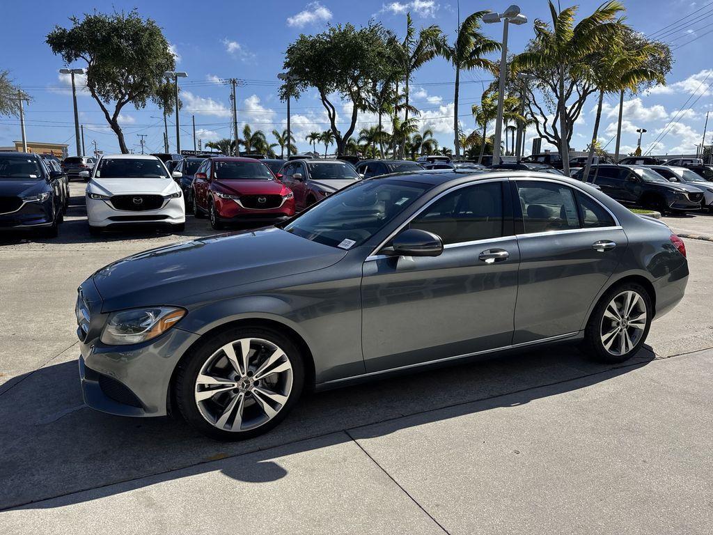 used 2018 Mercedes-Benz C-Class car, priced at $11,999