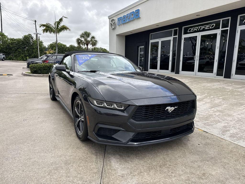used 2024 Ford Mustang car, priced at $27,499