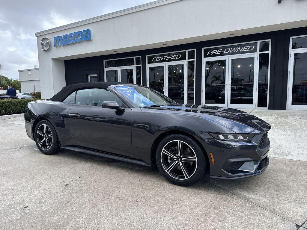 used 2024 Ford Mustang car, priced at $27,499