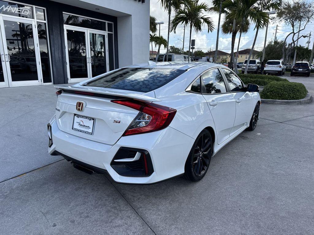 used 2020 Honda Civic Si car, priced at $21,998