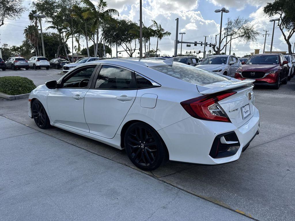 used 2020 Honda Civic Si car, priced at $21,998