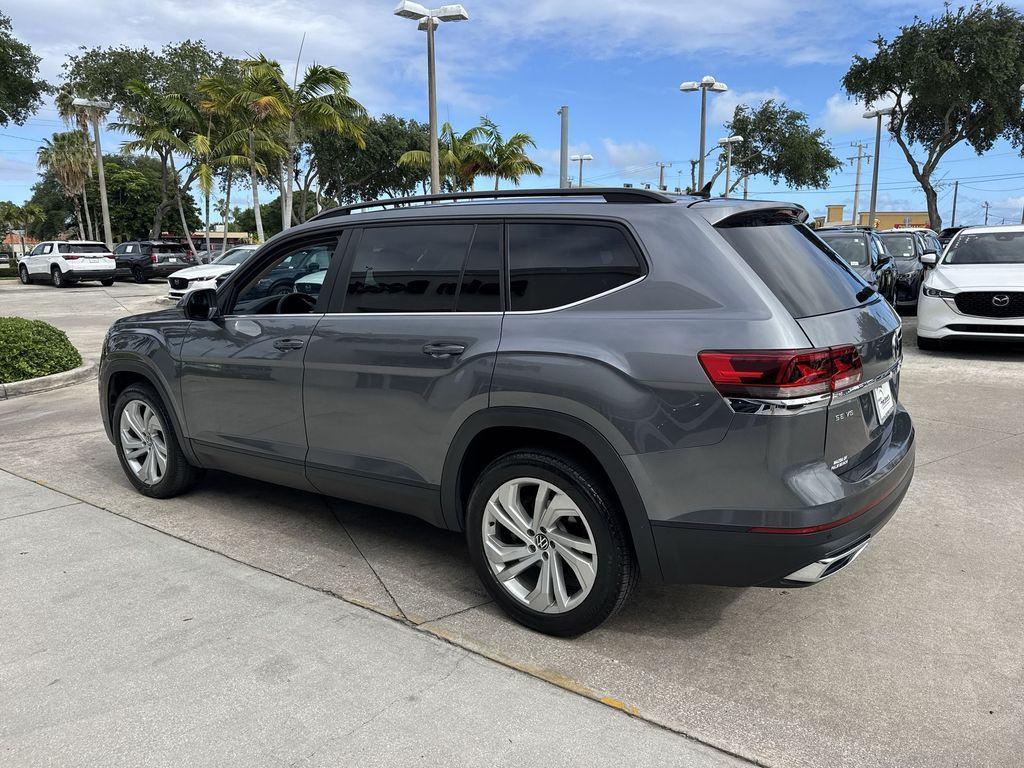 used 2021 Volkswagen Atlas car, priced at $18,999