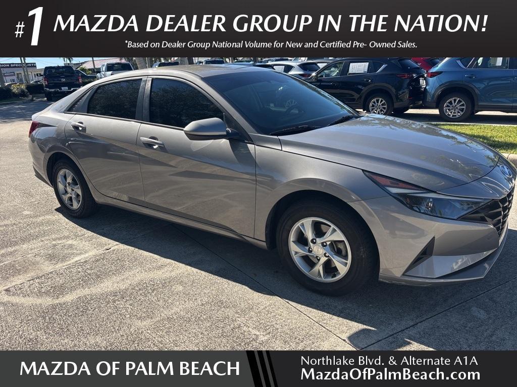 used 2021 Hyundai Elantra car, priced at $12,795