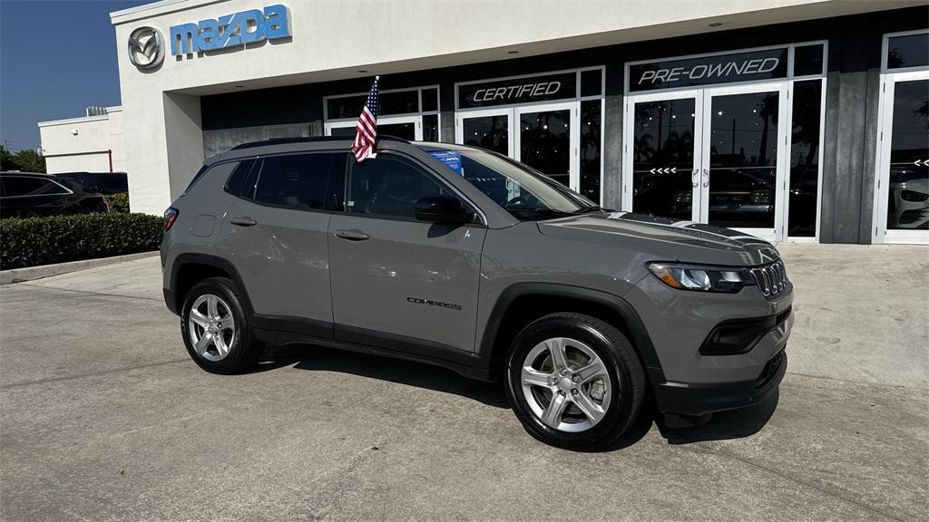 used 2023 Jeep Compass car, priced at $16,396
