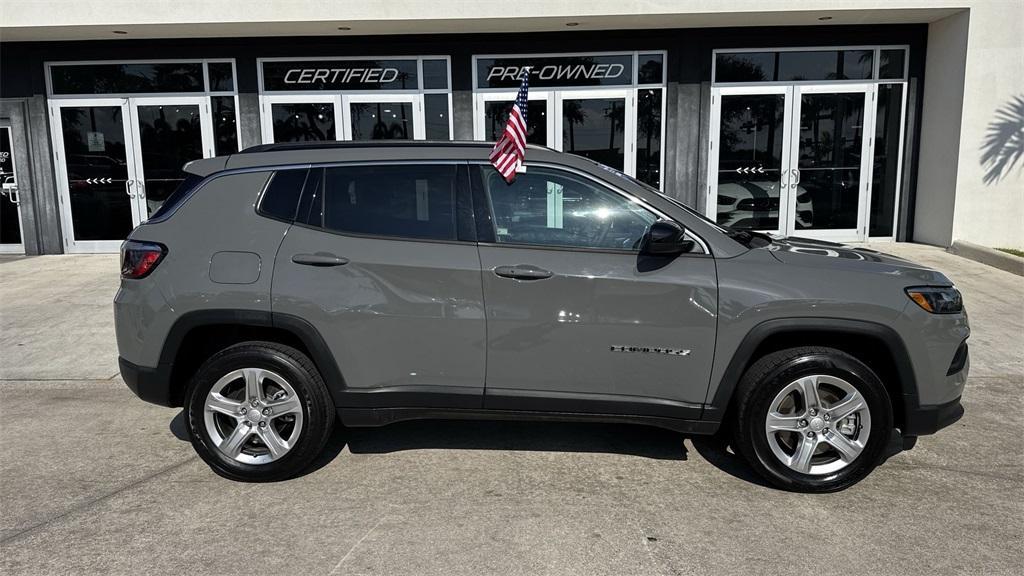 used 2023 Jeep Compass car, priced at $16,396