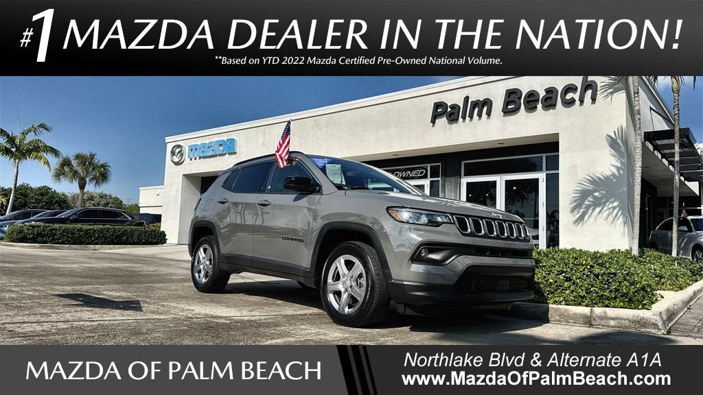 used 2023 Jeep Compass car, priced at $16,396