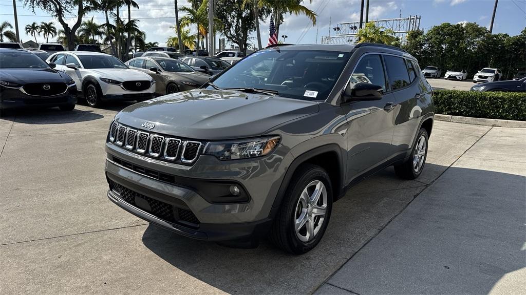 used 2023 Jeep Compass car, priced at $16,396