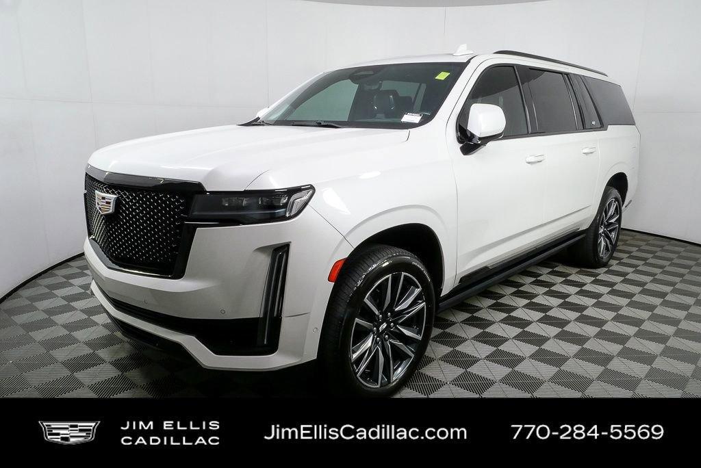 used 2021 Cadillac Escalade ESV car, priced at $58,325