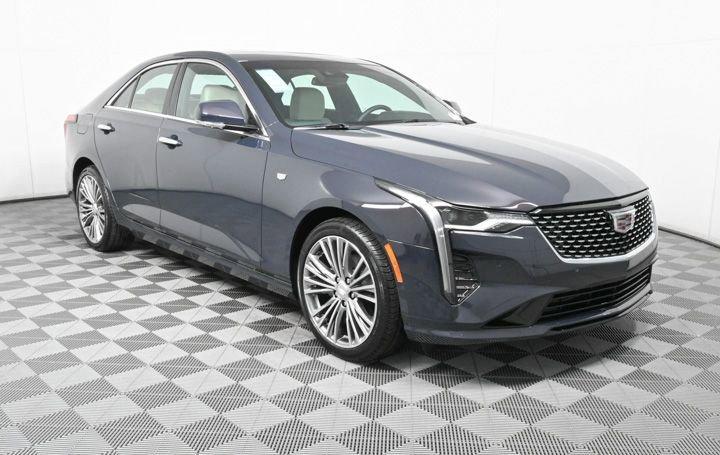new 2025 Cadillac CT4 car, priced at $44,135