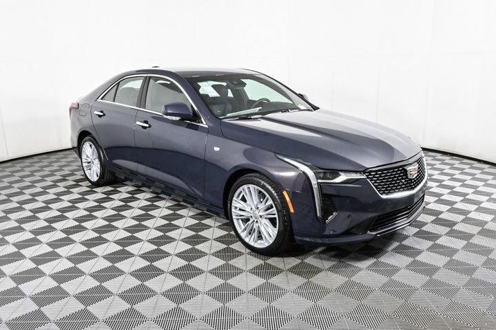 new 2025 Cadillac CT4 car, priced at $42,115