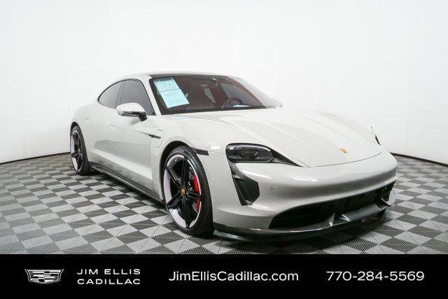 used 2021 Porsche Taycan car, priced at $88,512