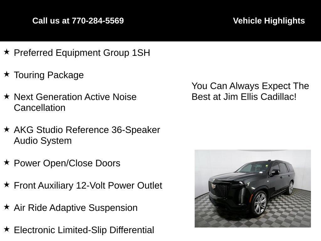 used 2025 Cadillac Escalade car, priced at $120,434