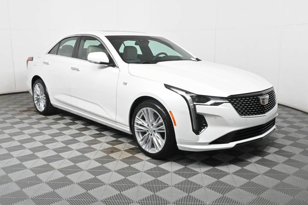 new 2025 Cadillac CT4 car, priced at $45,535