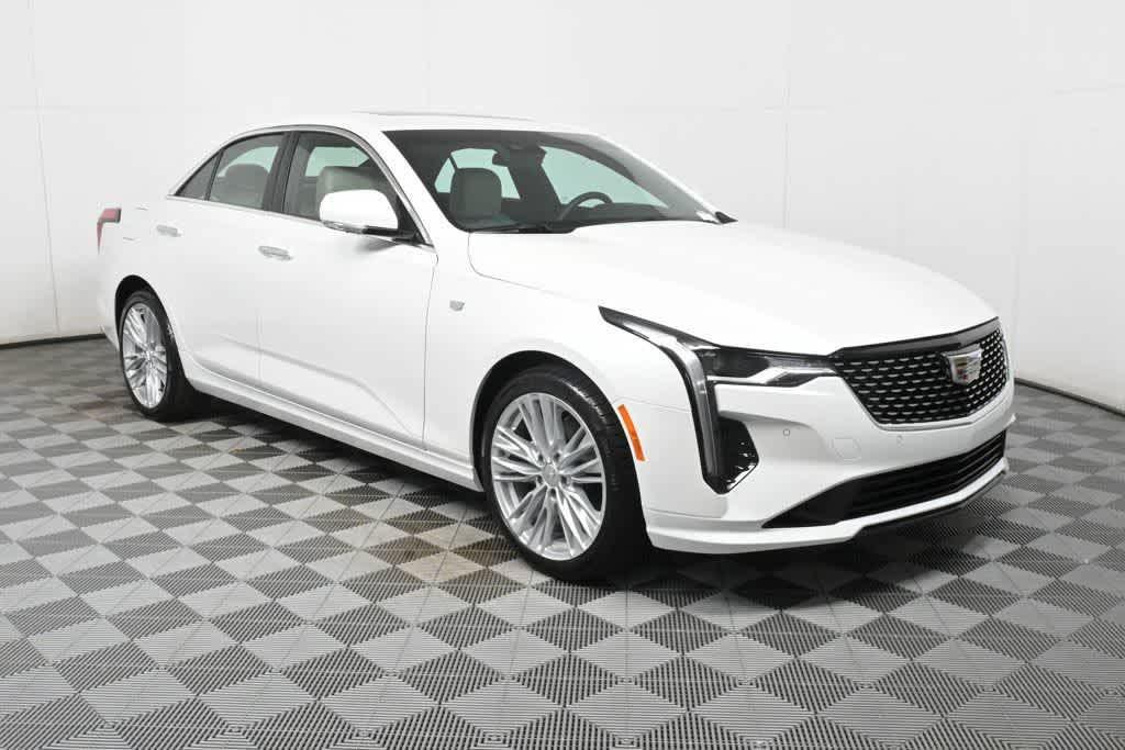 new 2025 Cadillac CT4 car, priced at $45,535