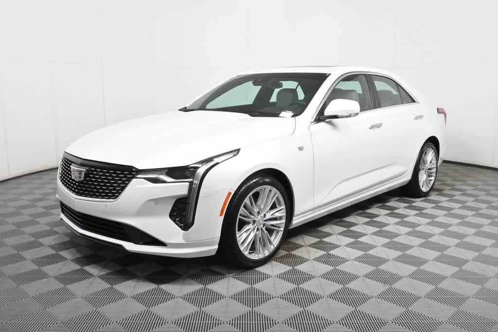 new 2025 Cadillac CT4 car, priced at $45,535