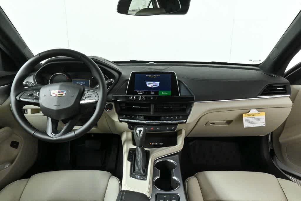 new 2025 Cadillac CT4 car, priced at $45,535