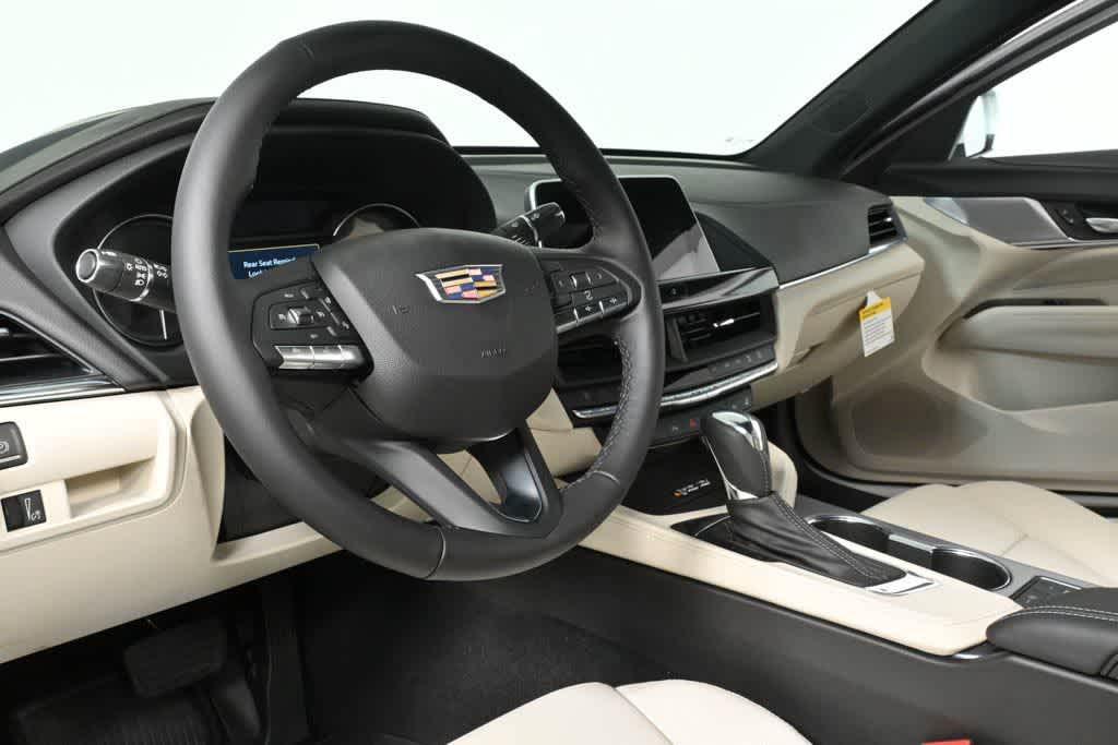 new 2025 Cadillac CT4 car, priced at $45,535