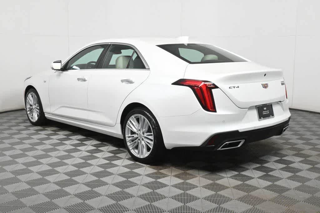 new 2025 Cadillac CT4 car, priced at $45,535