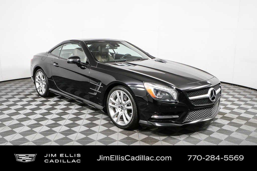 used 2015 Mercedes-Benz SL-Class car, priced at $27,377