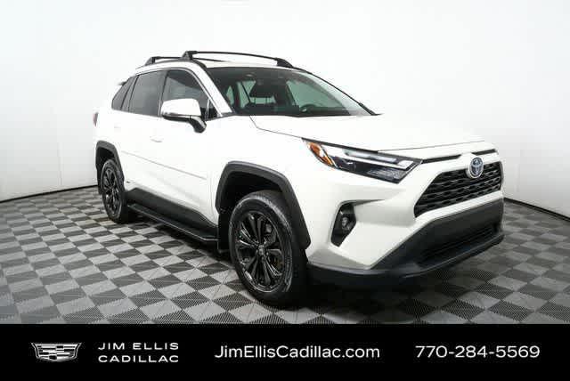 used 2022 Toyota RAV4 Hybrid car, priced at $28,700