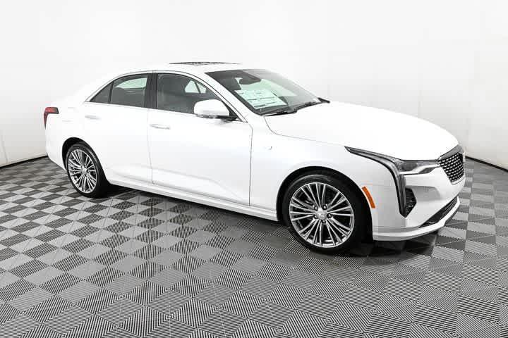 new 2025 Cadillac CT4 car, priced at $44,735