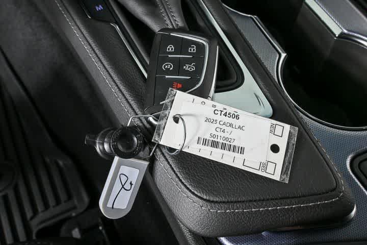 new 2025 Cadillac CT4 car, priced at $44,735